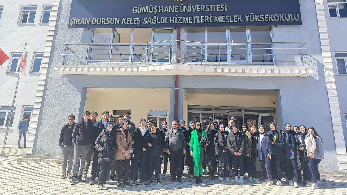 12.Sınıf Öğrencilerimiz ile Gümüşhane Üniversitesi Gezimiz
